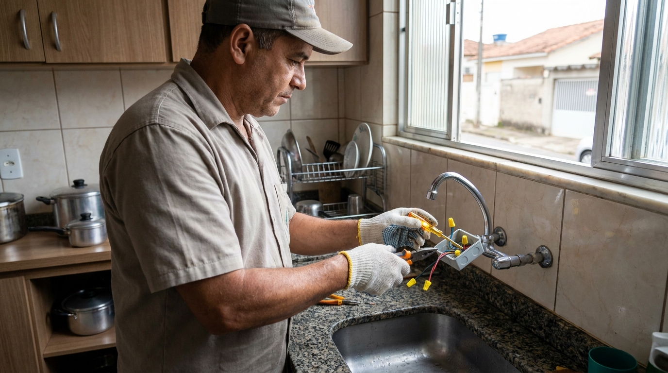 Adequação de Ponto Elétrico em Cabo Frio‑RJ