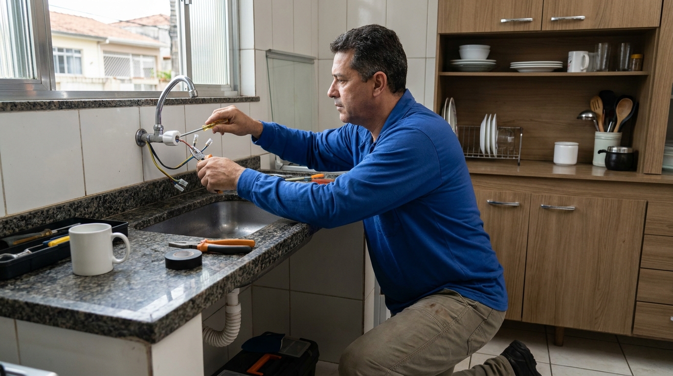 Reparo em Torneira Elétrica em Cabo Frio‑RJ